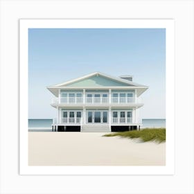 Beach House Art Print (2) Art Print