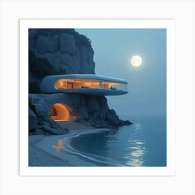 House On The Beach 11 Art Print