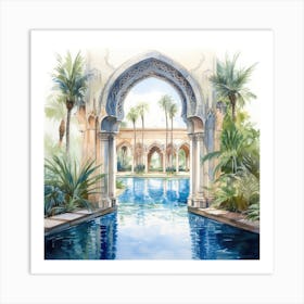 Arched Doorway Art Print