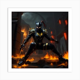 Black Panther Art Print