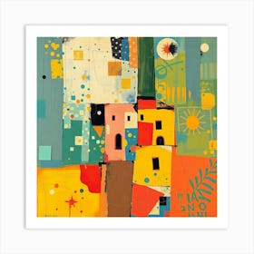 House In The Sky Art Print