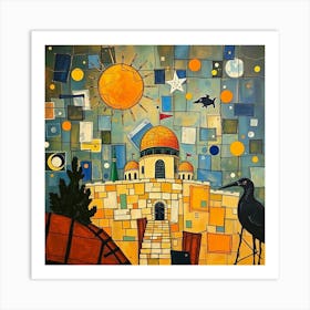 Dome Of The Rock 1 Art Print