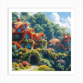 Fairytale House Art Print