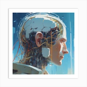 Cyborg 71 Art Print