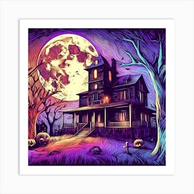 Eerie Glow Art Print