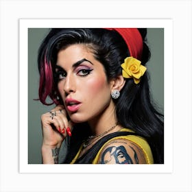 ____ AMY____ Art Print