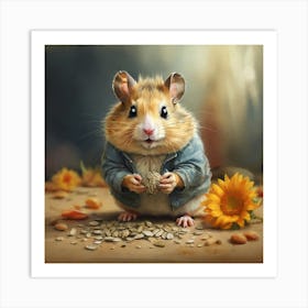 Hamster 13 Art Print