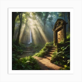 Door Way To Life 2 Art Print