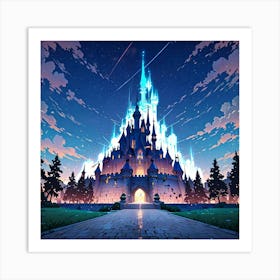 Disney Castle Art Print