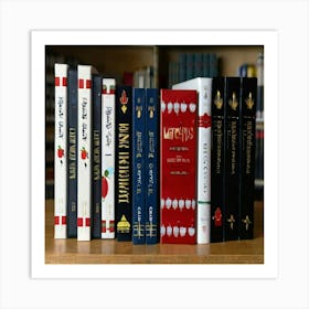 Collection Of Books Art Print