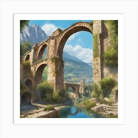 Aqueduct 3 Art Print