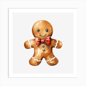 Gingerbread Man 2 Art Print