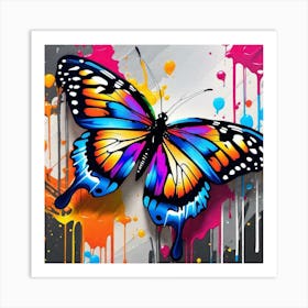 Colorful Butterfly 31 Art Print