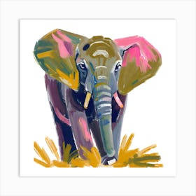 African Bush Elephant 02 Art Print