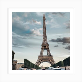 Eiffel Tower in Paris Art Print