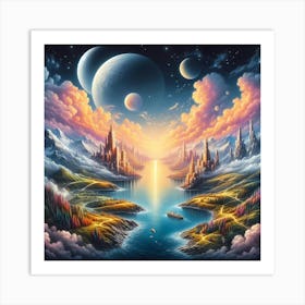 Dreamscape 10 Art Print