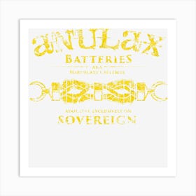 Anulax Batteries Art Print