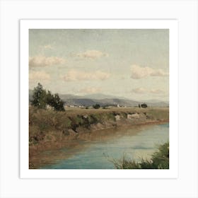 Riverside 18 Art Print