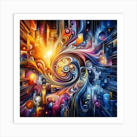 Abstract Painting 75 Art Print