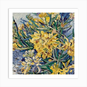 Yellow Flowers By Vincent Van Gogh Art Print