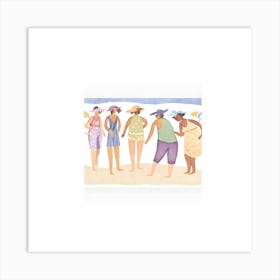 Beach Party Art Print