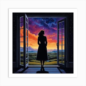 Starry Night 4 Art Print