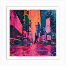 Times Square Art Print