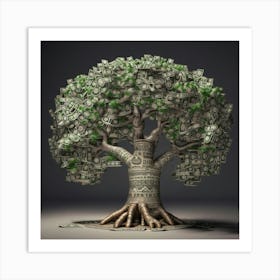 Money Tree Art Print