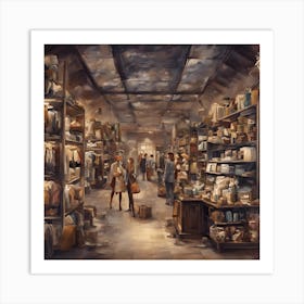 E-commerce Emporium Create an online shopping 2 Art Print