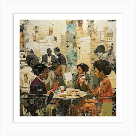 'The Cafe' 1 Art Print