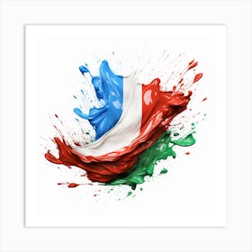 Flag Of France Art Print