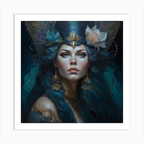 Mermaid 3 Art Print