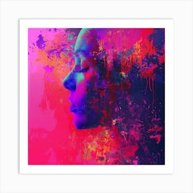 Portrait Of A Woman 32 Art Print