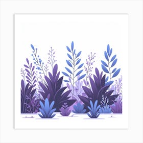 Bushes of Grass 1 Art Print