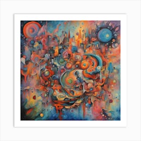 Cityscape 2 Art Print