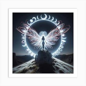Angel Wings 9 Art Print