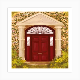 Uk Door Art Print