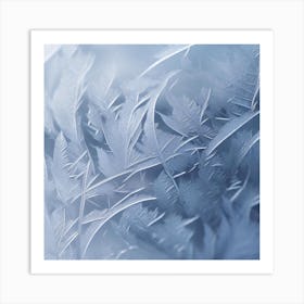 Frost On Glass Art Print