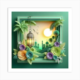 Ramadan Islamic Art 1 Art Print