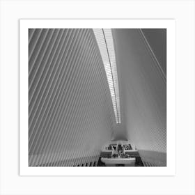 The Oculus at the World Trade Center - Square Art Print