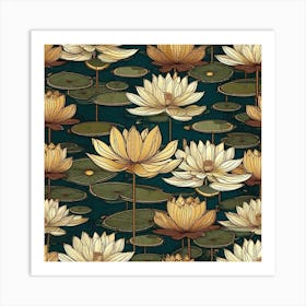 Water Lilies 2 Art Print