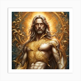 Aphrodite God Art Print