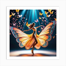 Butterfly Wings Art Print