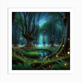 Fairy Forest Art Print