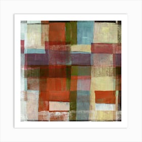 Abstract Squares Art Print