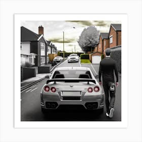 Nissan Gtr 1 Art Print