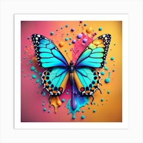 Butterfly Stock Videos & Royalty-Free Footage Art Print