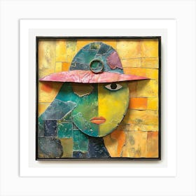 'A Woman In A Hat' 1 Art Print