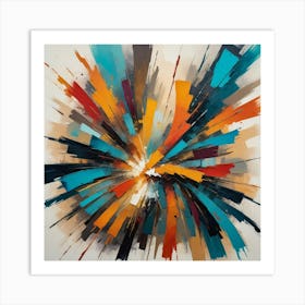 Burst Paintings Art Print 2 Art Print