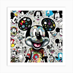 Mickey Reimagined 3 Art Print